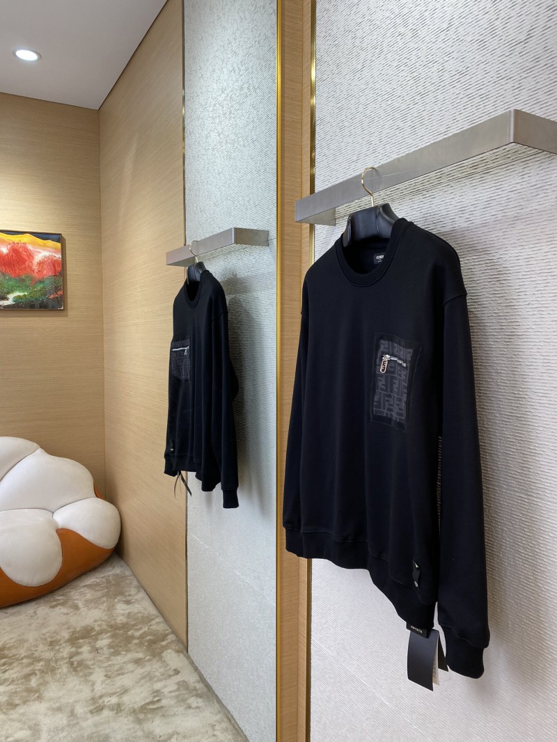 Fendi Double F pockets Sweatshirt 2