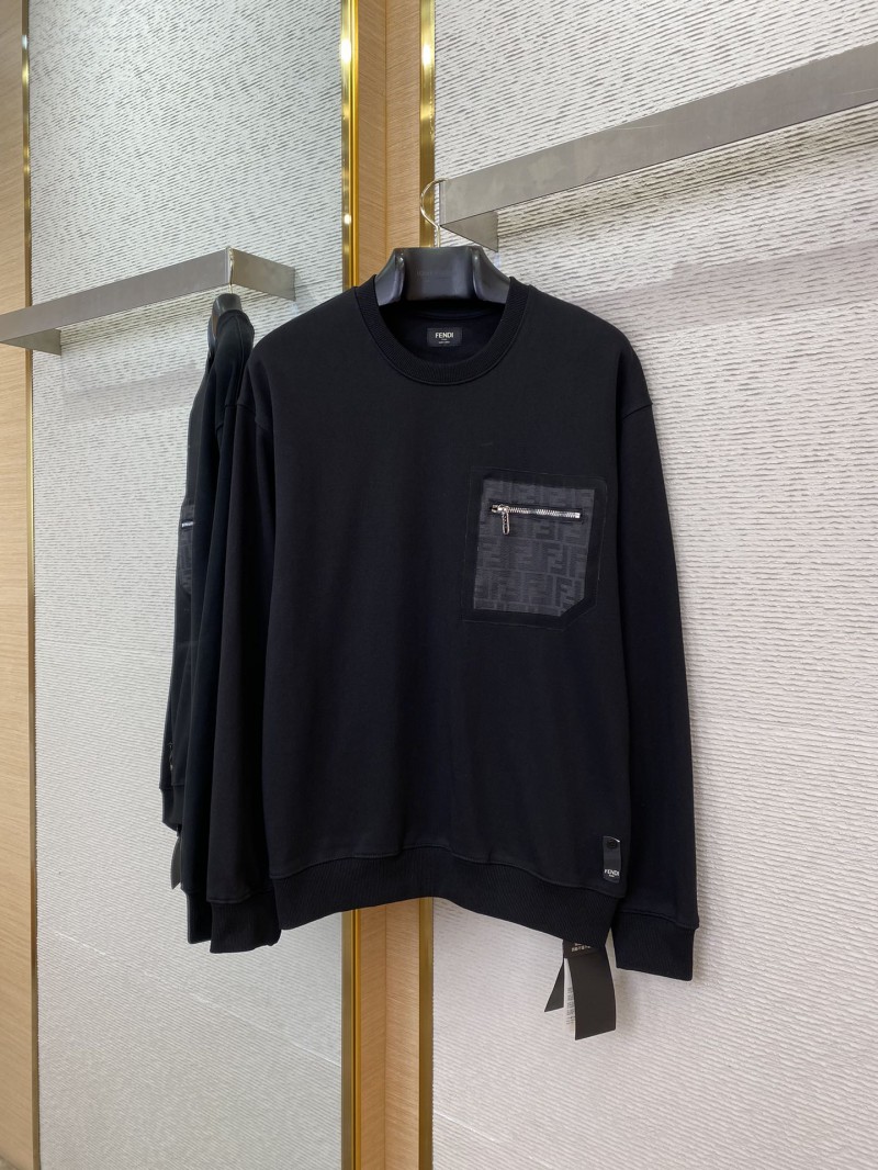 Fendi Double F pockets Sweatshirt 4