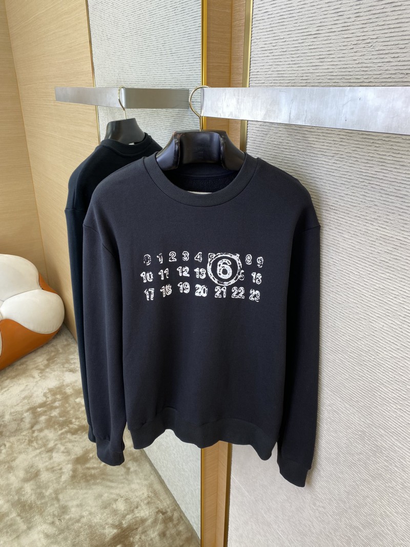 Maison Margiela Digital Print Crew Neck Sweatshirt 6