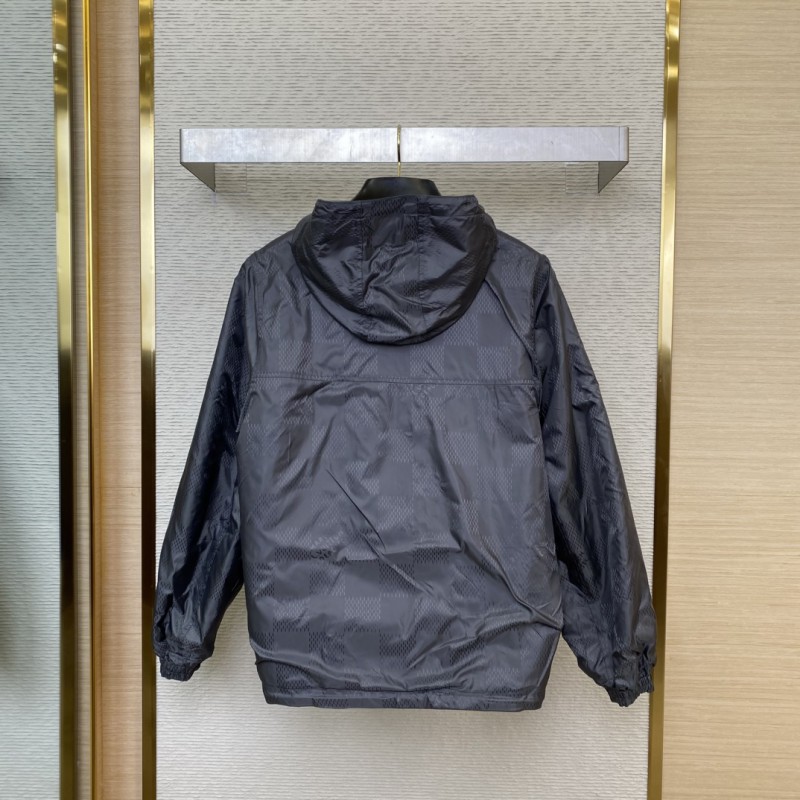 LV Reversible checkerboard Jacket Coat 3