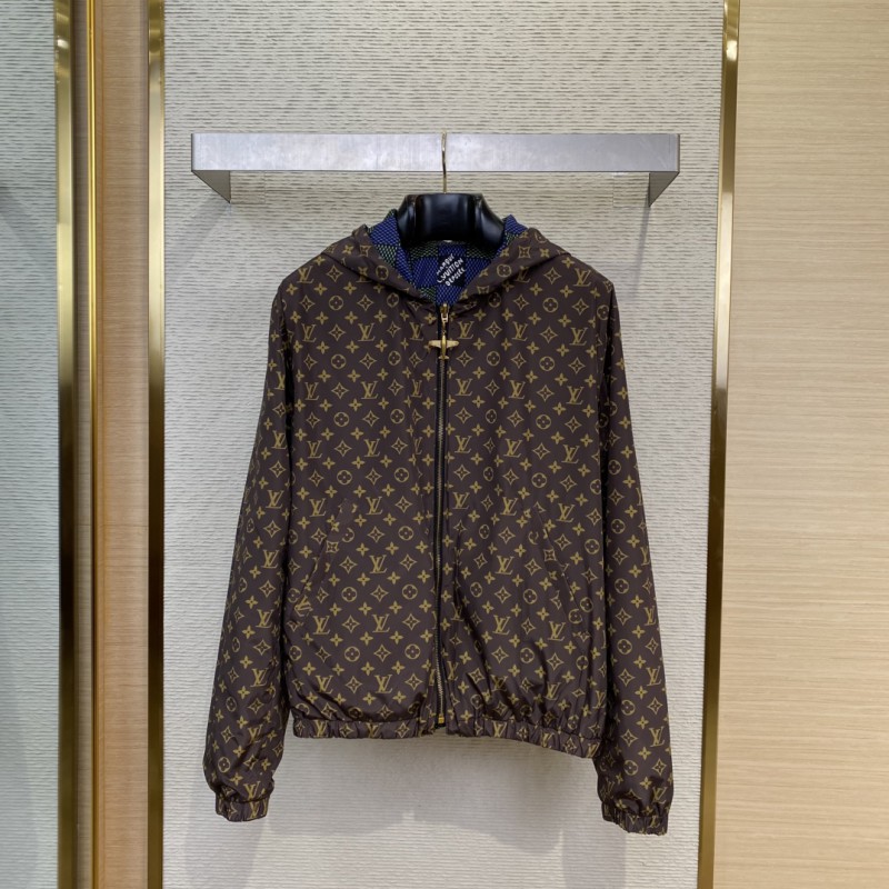 LV Reversible Windproof Jacket Coat 2