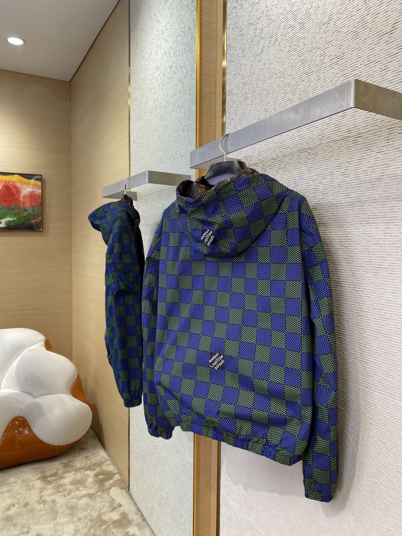 LV Reversible Windproof Jacket Coat 5