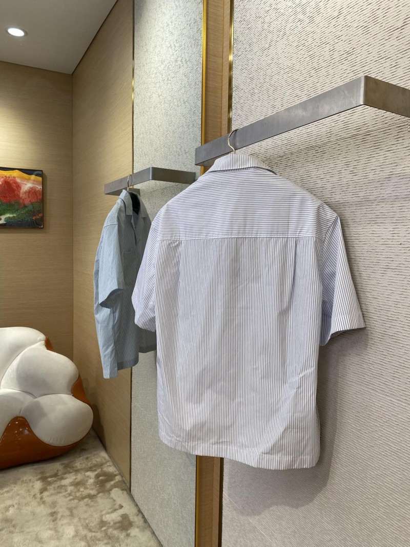 Gucci Logo Embroidered Short Sleeve Shirt 3