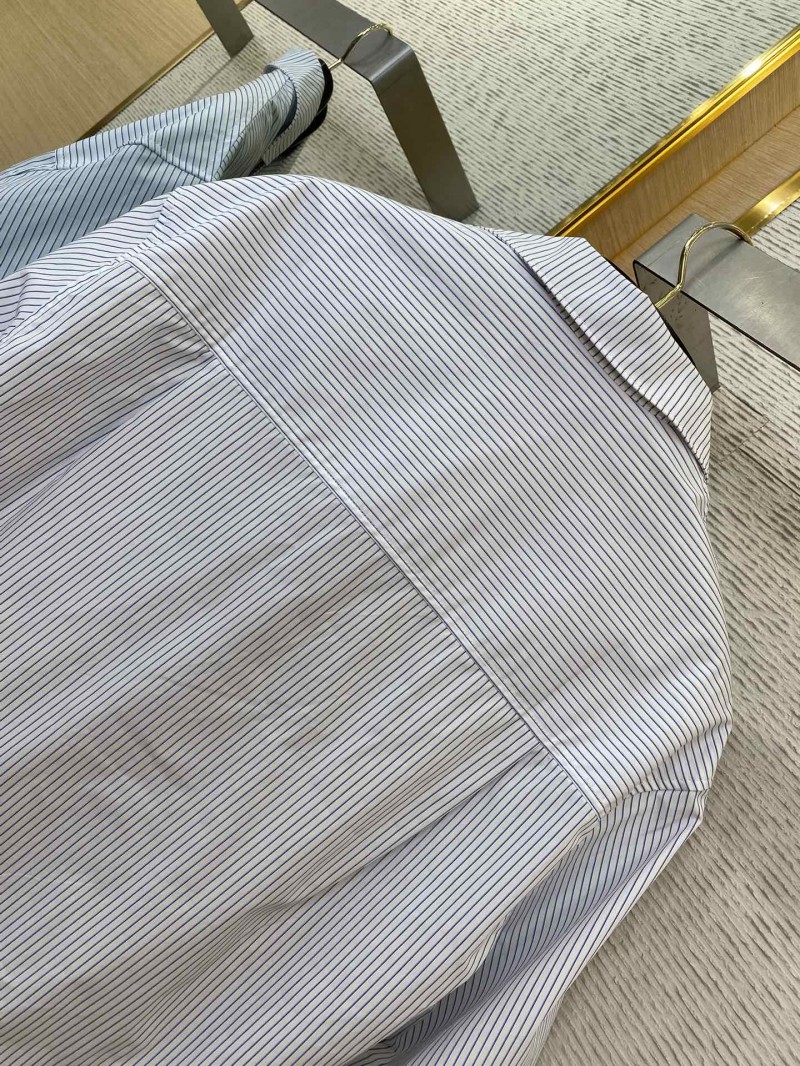 Gucci Logo Embroidered Short Sleeve Shirt 7