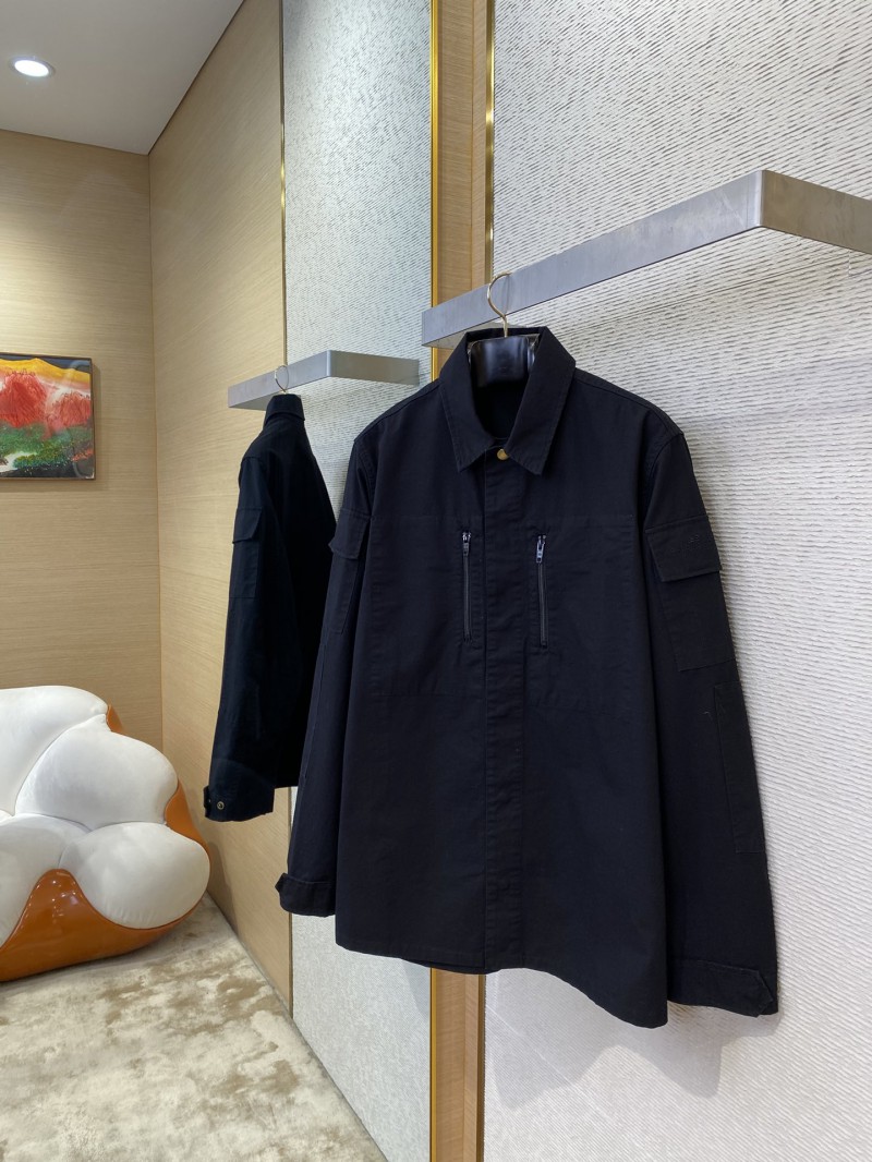 Balenciaga Lapel Work Jacket Coat 1 2