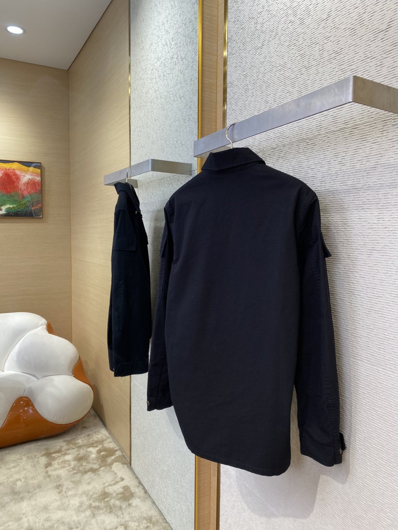 Balenciaga Lapel Work Jacket Coat 1 3