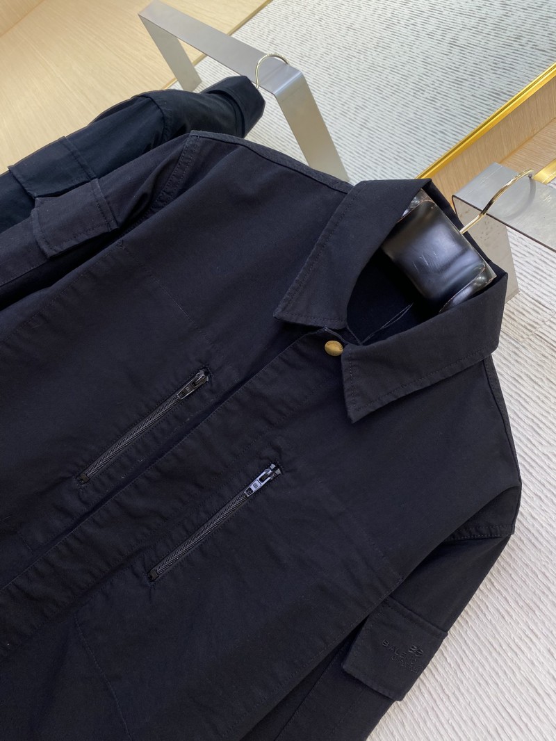 Balenciaga Lapel Work Jacket Coat 1 5