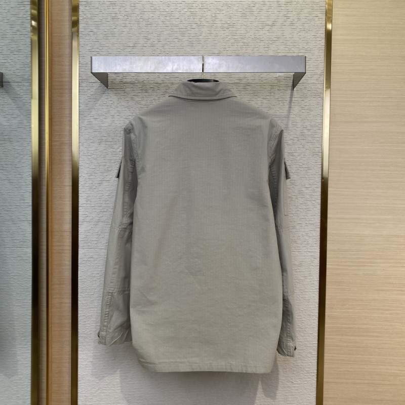 Balenciaga Lapel Work Jacket Coat 2 1