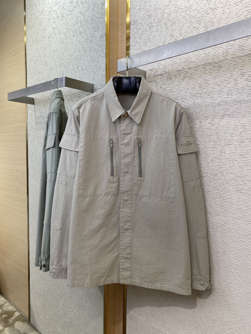 Balenciaga Lapel Work Jacket Coat 2 4