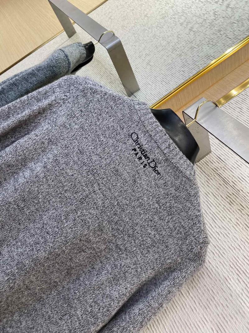 Dior Pentagram studded crew neck jumper 7