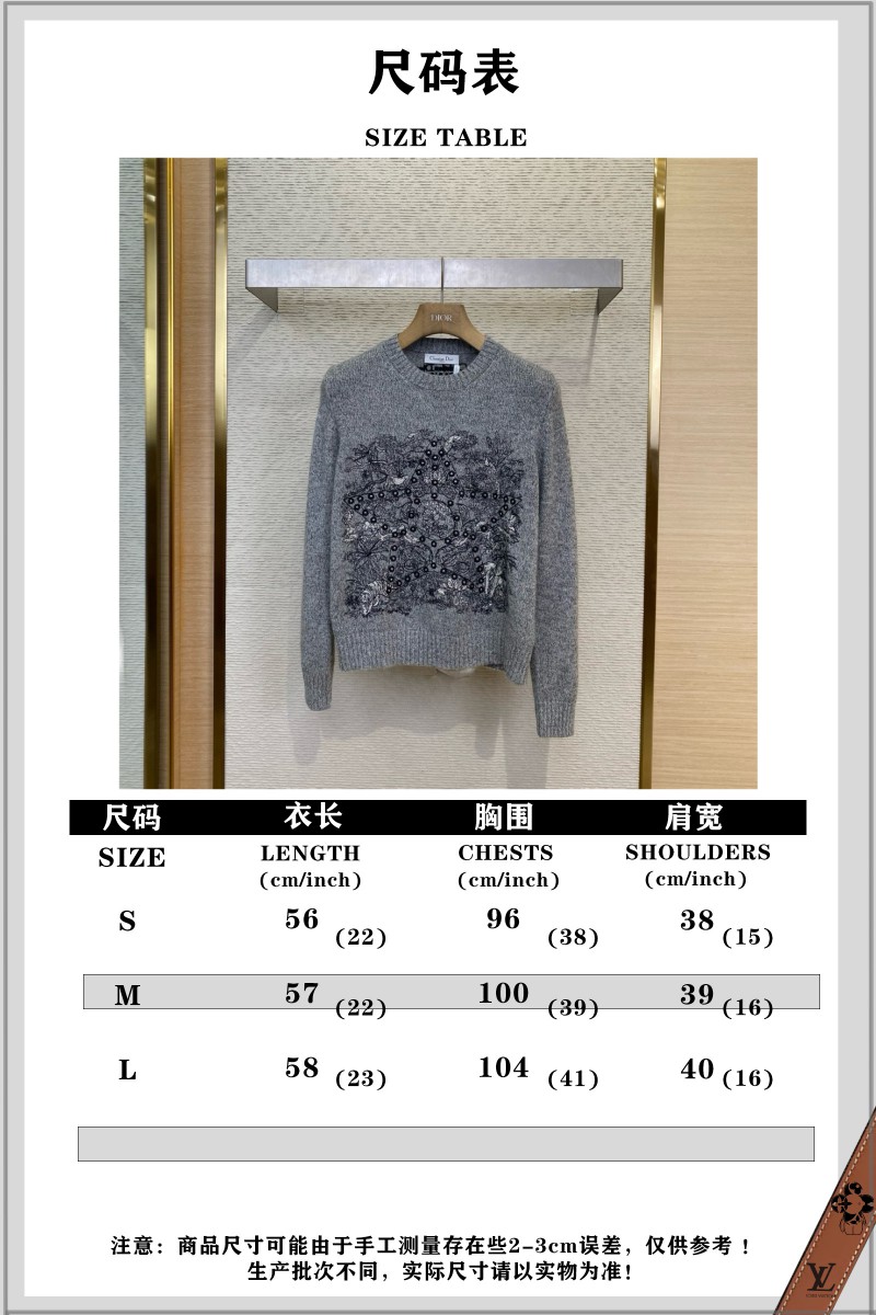 Dior Pentagram studded crew neck jumper 9