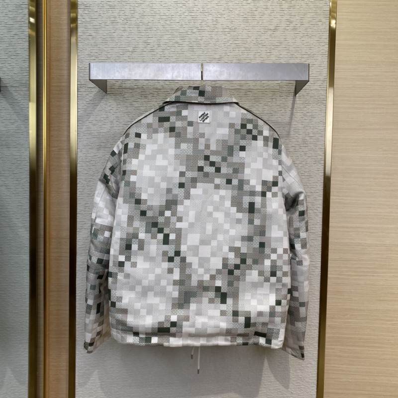 LV Year of the Snake Camouflage Limited Edition Jacket Coat 1