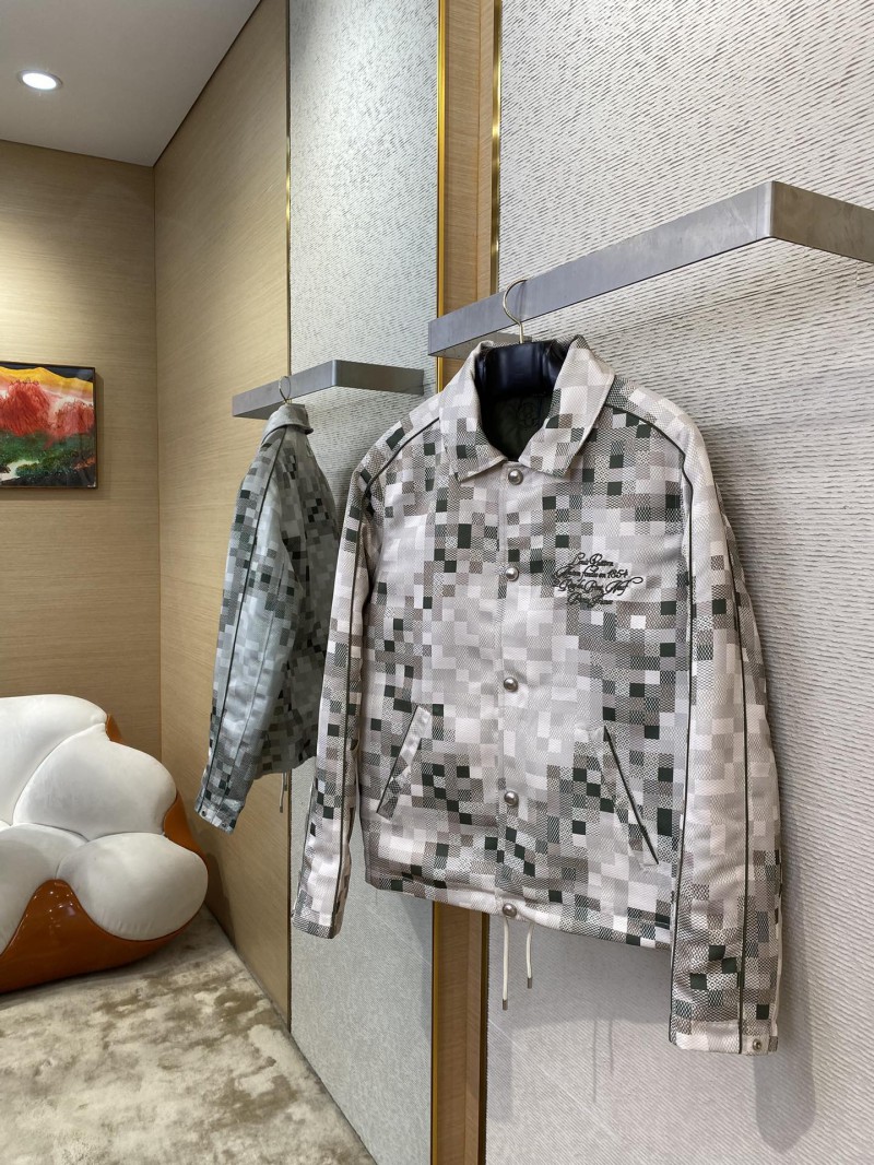 LV Year of the Snake Camouflage Limited Edition Jacket Coat 2