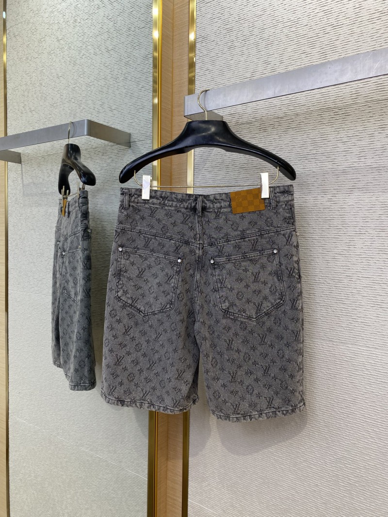 LV washed denim shorts 6