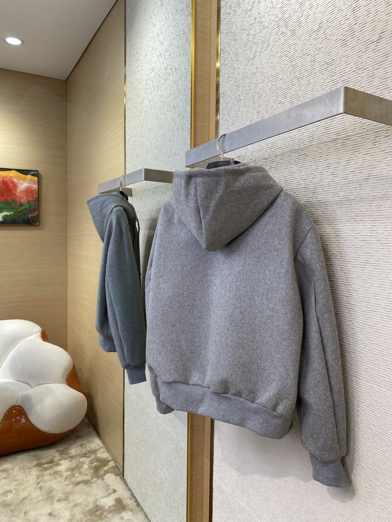 LV Wool Blend Logo Zip outerwear 3
