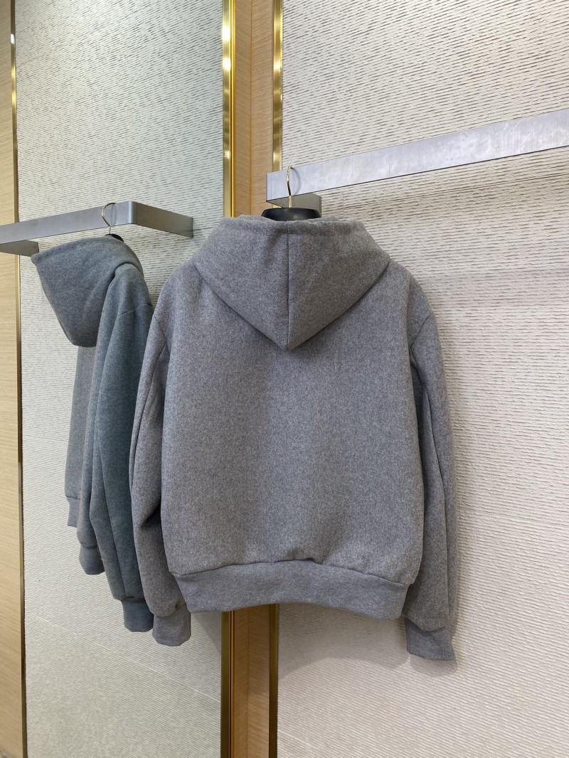 LV Wool Blend Logo Zip outerwear 6