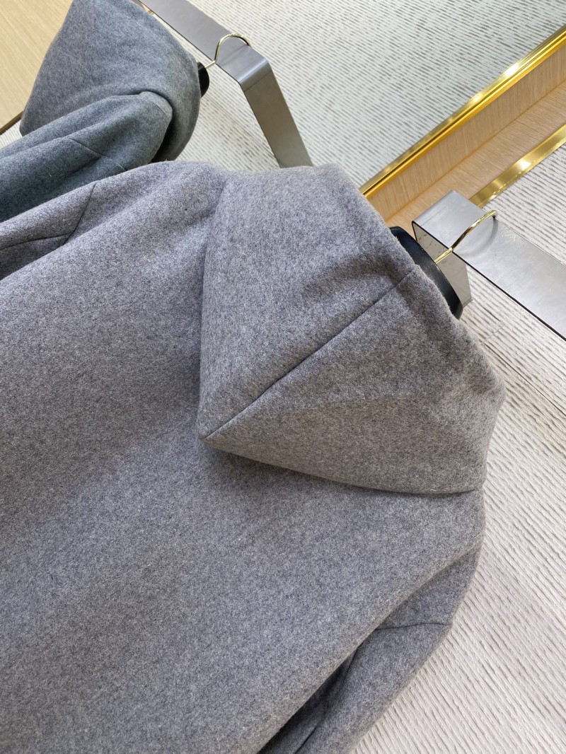 LV Wool Blend Logo Zip outerwear 7