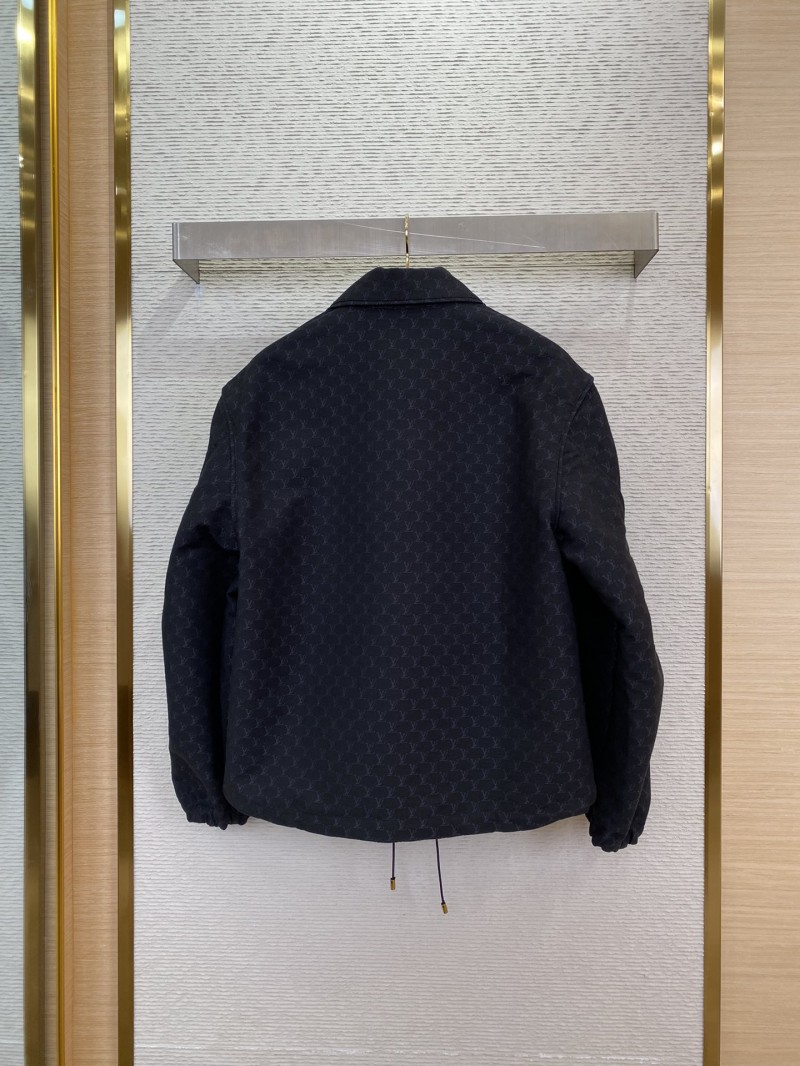 LV Cotton Blend Corseted Jacquard Jacket 1