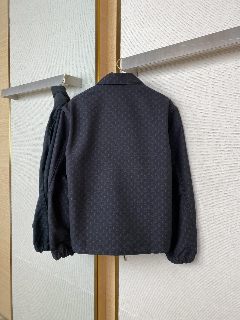 LV Cotton Blend Corseted Jacquard Jacket 5