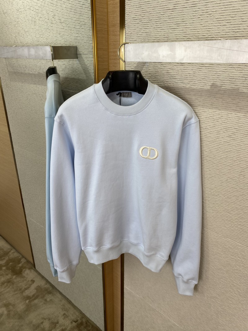 Dior Logo Sweatshirt Sky Blue 6