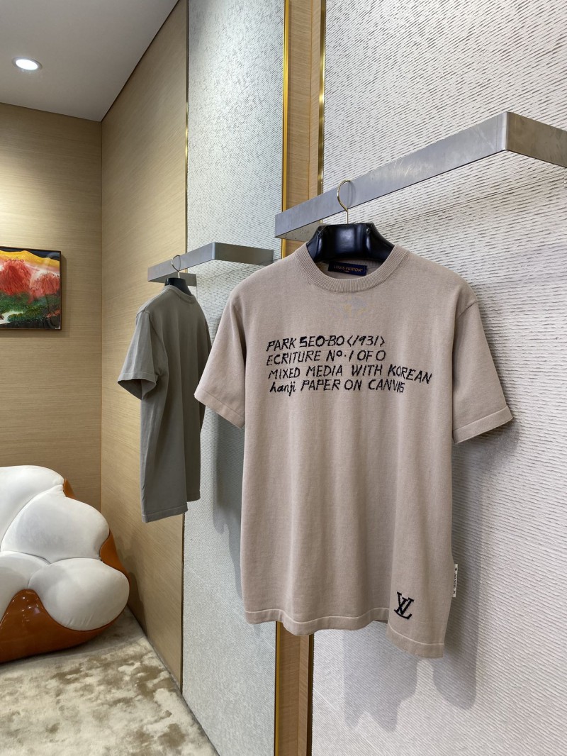 LV appliqu??d jersey short-sleeved T-shirt 2