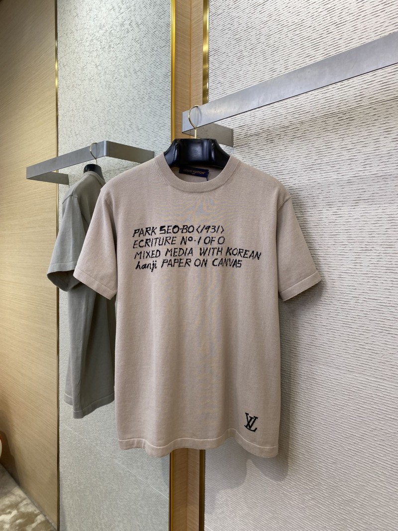 LV appliqu??d jersey short-sleeved T-shirt 4