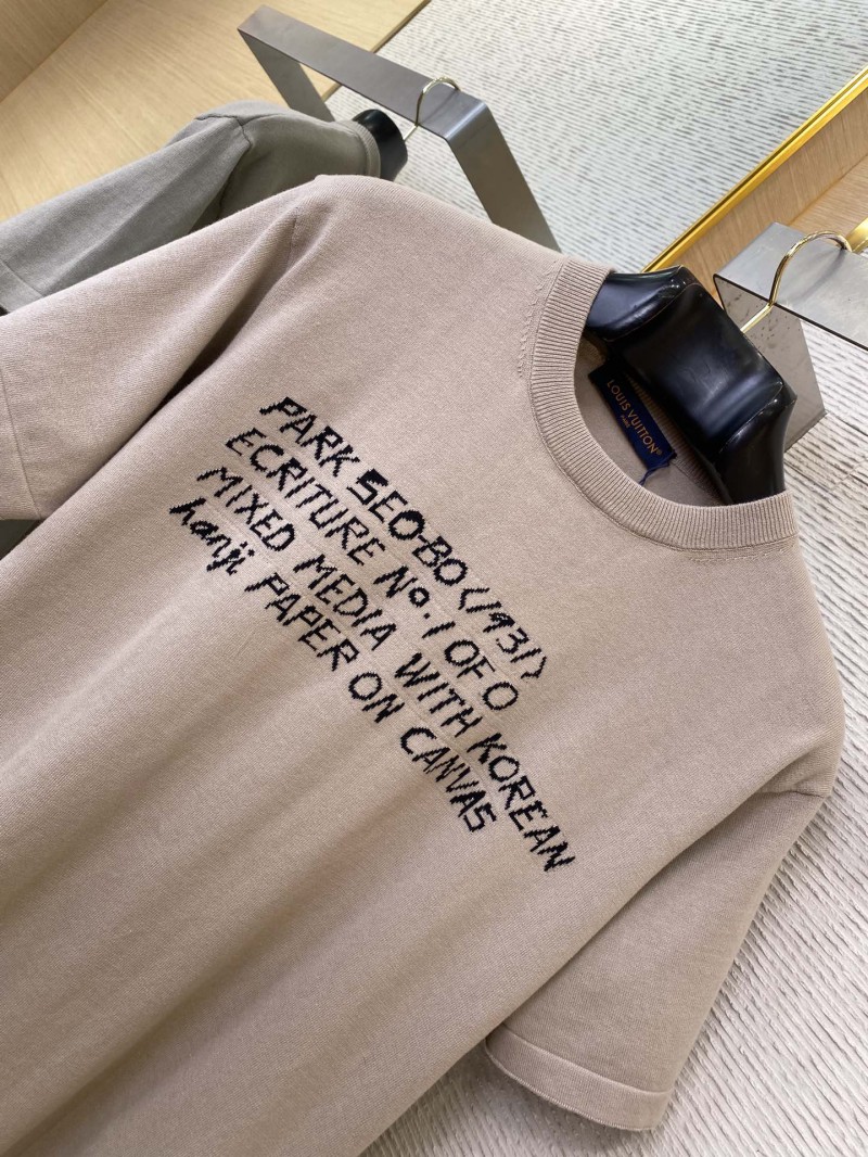 LV appliqu??d jersey short-sleeved T-shirt 5