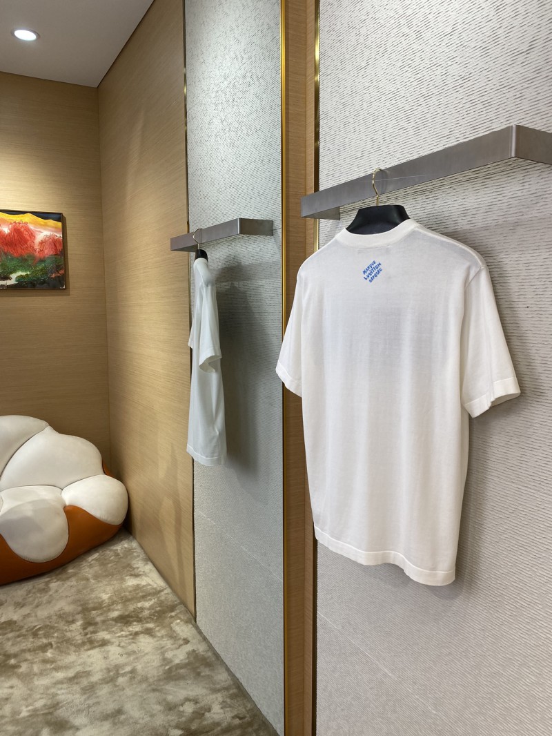 LV Western Landscape Knit Short Sleeve T-Shirt 3