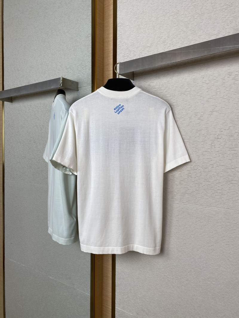 LV Western Landscape Knit Short Sleeve T-Shirt 5