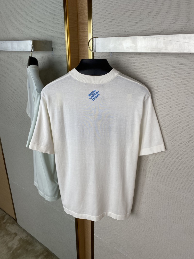 LV Western Landscape Knit Short Sleeve T-Shirt 7