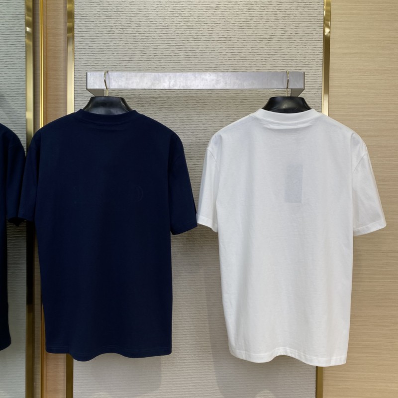Gucci Monogram Embroidered Printed Short Sleeve T-Shirt White 1