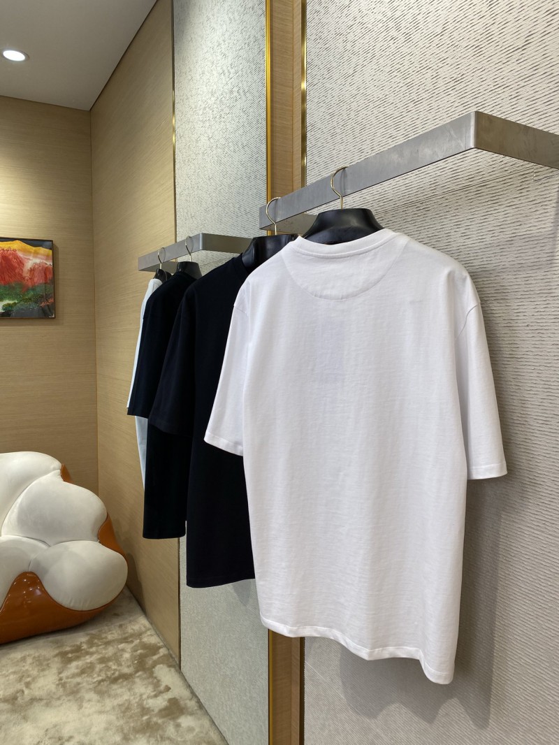 Prada Printed Short Sleeve T-Shirt Black 3
