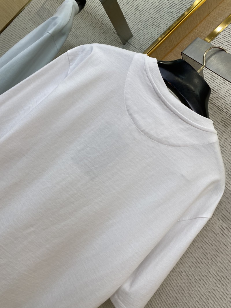 Prada Printed Short Sleeve T-Shirt White 7