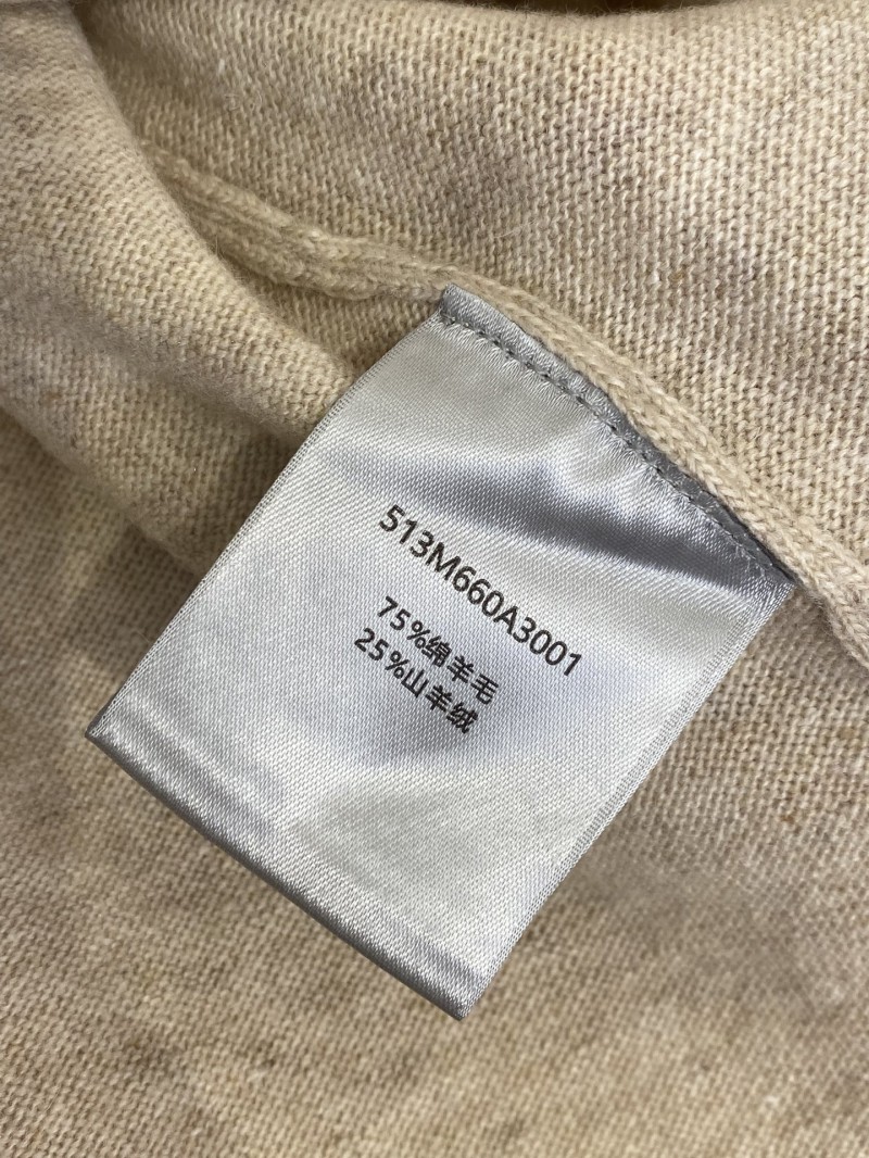 Dior logo embroidered crew neck jumper 8