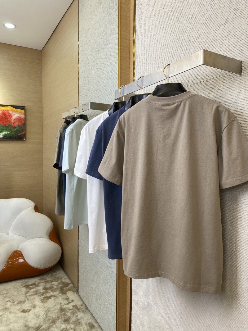Dior Embroidered Logo Short Sleeve White 3