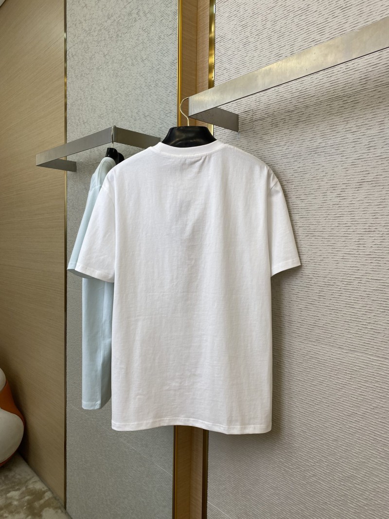 Dior Embroidered Logo Short Sleeve White 5