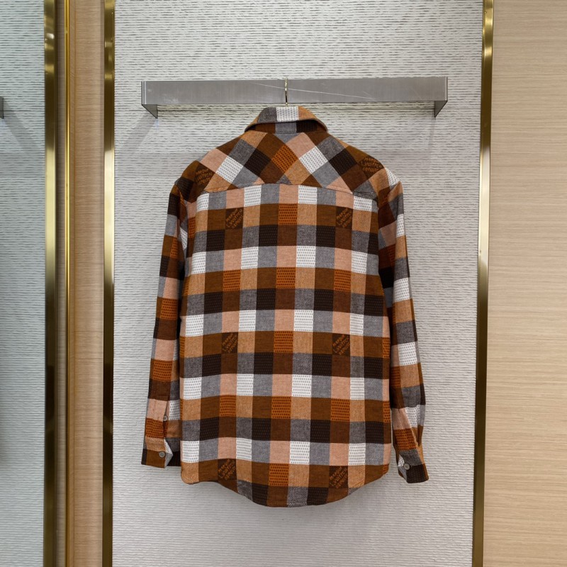LV Check Lapel Shirt 1