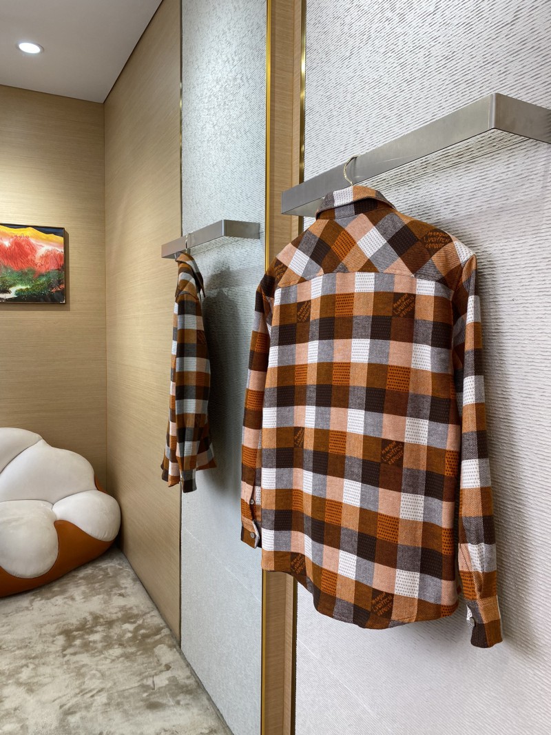 LV Check Lapel Shirt 3