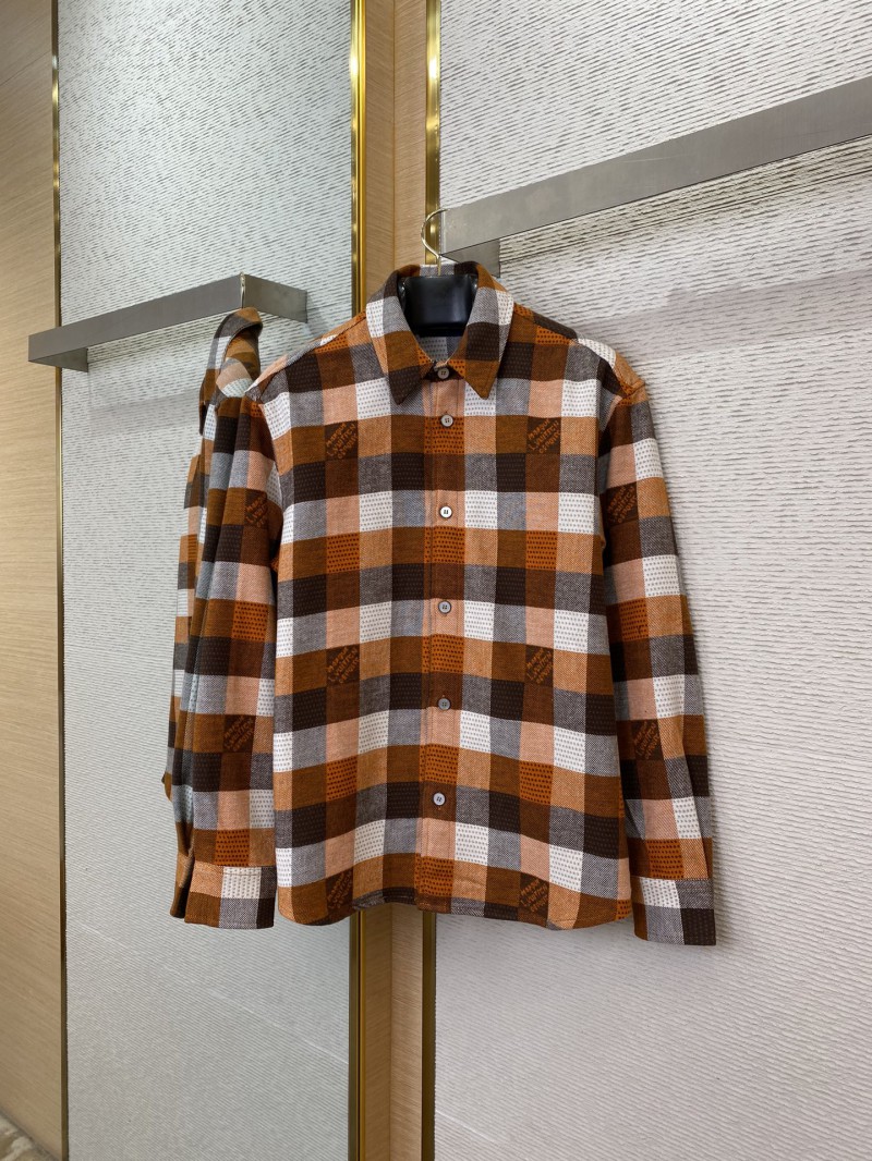 LV Check Lapel Shirt 4