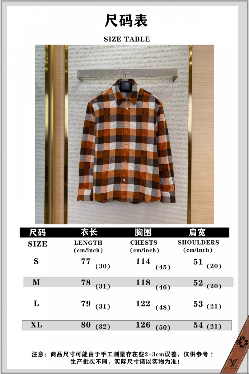 LV Check Lapel Shirt 9