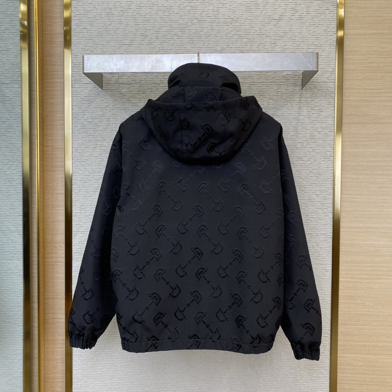 Gucci Jacquard Hooded Jacket 1