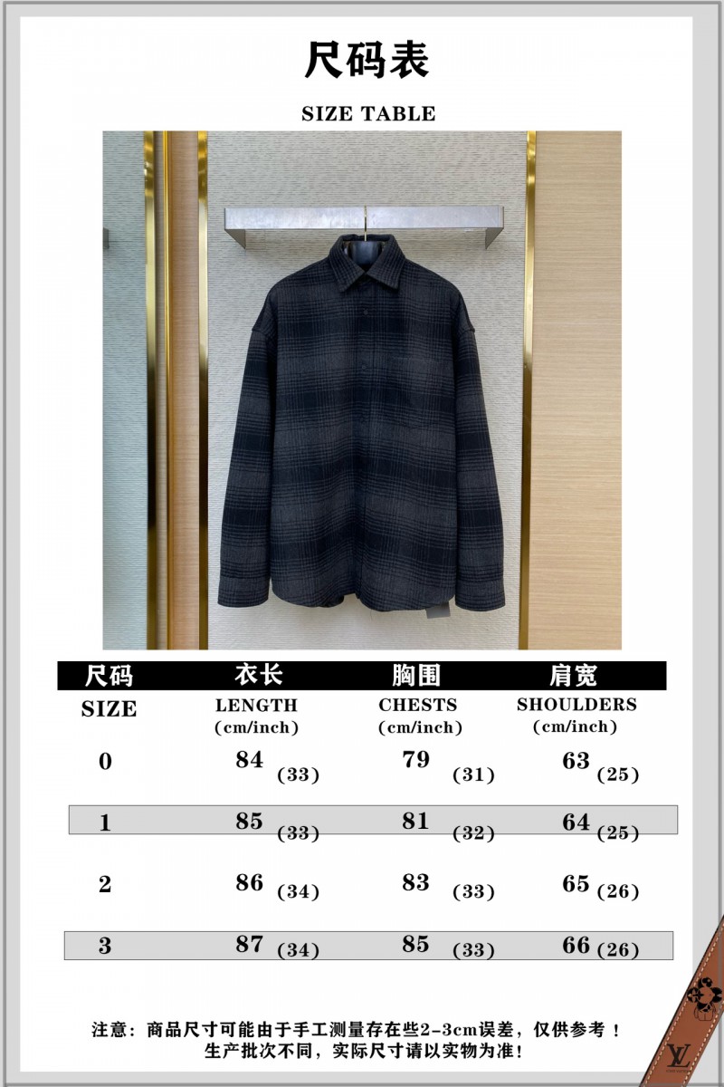 Balenciaga Letters Check Long Sleeve Shirt 9