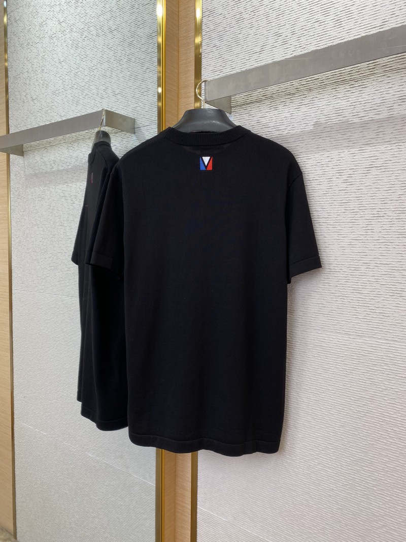 LV hot stamping Hot Stamped America's Cup Knitted Short Sleeve 1