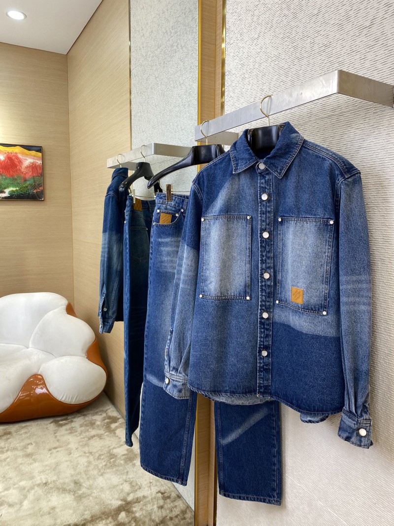 LV photocopied denim jacket coat 2
