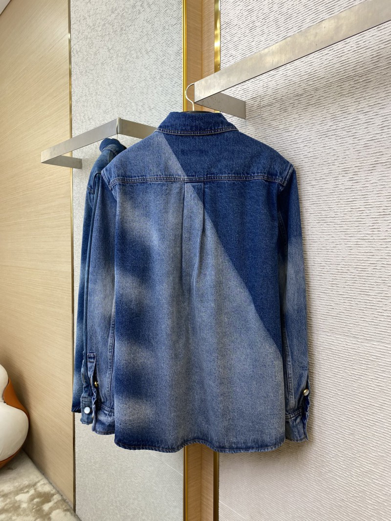 LV photocopied denim jacket coat 6