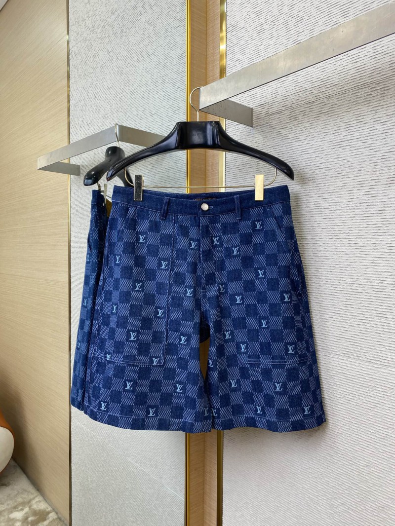 LV America's Cup Checkered Shorts 4