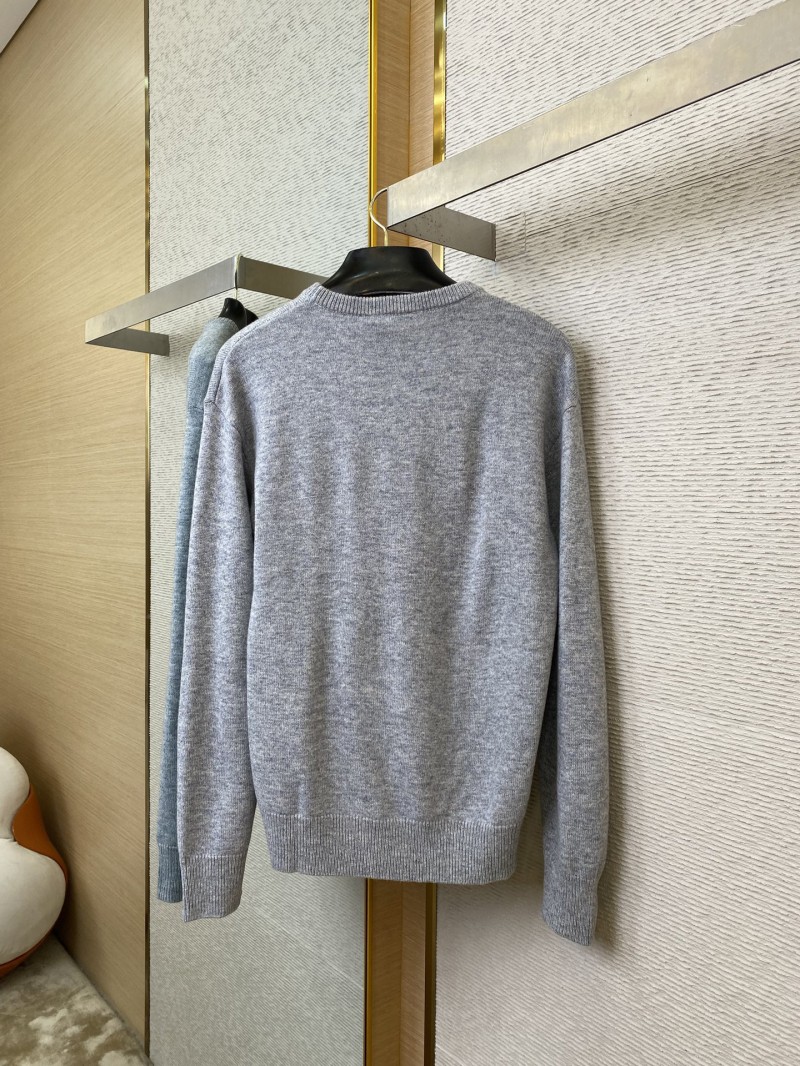 Gucci Year of the Snake Appliqu?? Crew Neck Sweater Grey 6