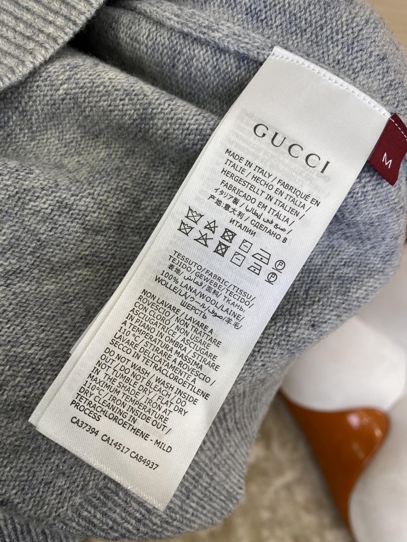 Gucci Year of the Snake Appliqu?? Crew Neck Sweater Navy 8