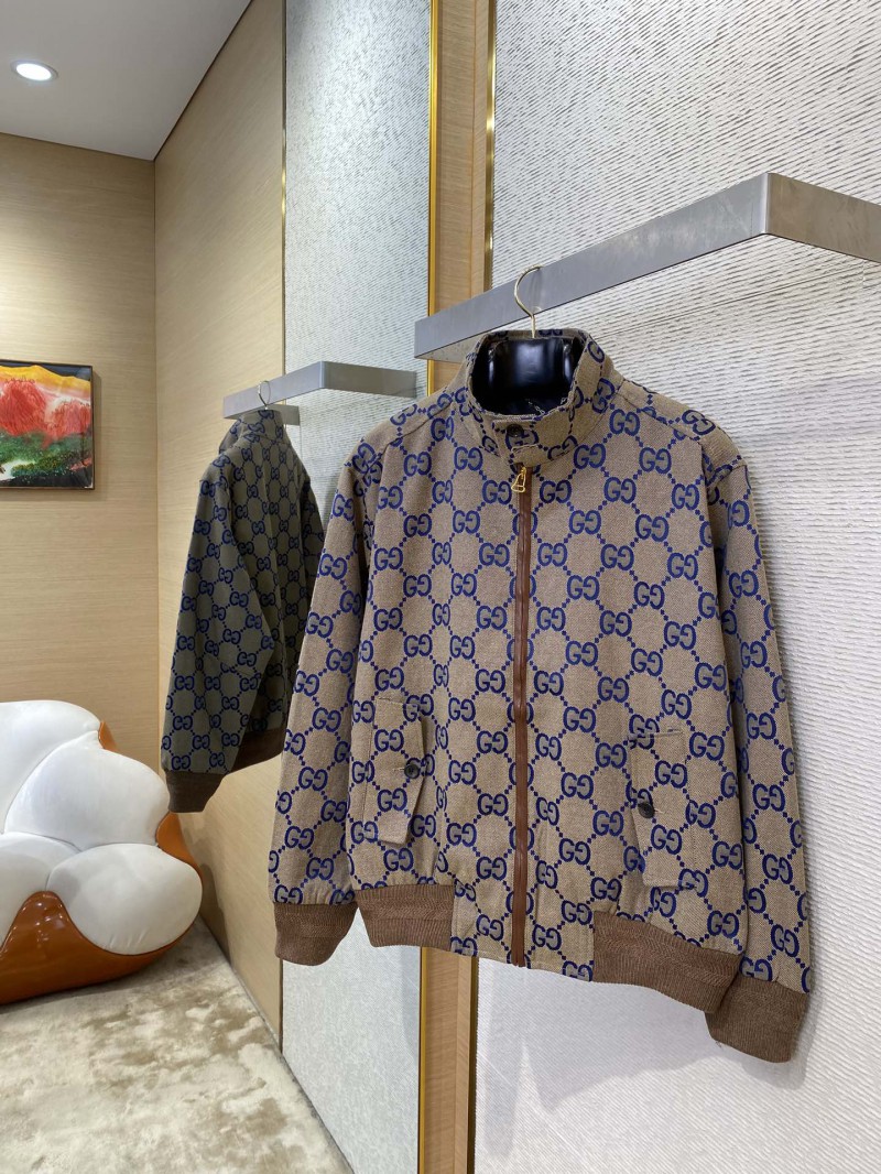 Gucci Double G Jacquard Jacket with Standing Collar 2