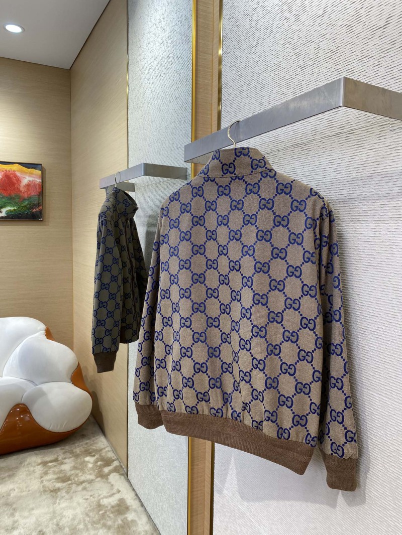 Gucci Double G Jacquard Jacket with Standing Collar 3